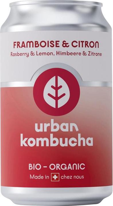 Immagine prodotto Urban Kombucha Lampone e limone - (lattine) (1 x 33 cl)