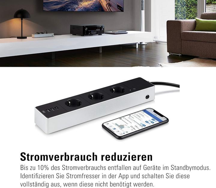 Productafbeelding Eve Energiestrook (3x, CEE 7/3, 1.90 m)