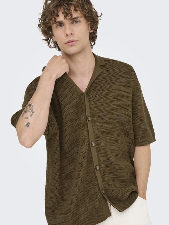Immagine prodotto Only & Sons ONSTHIAGO Gestricktes Polo-Hemd Polo (S)