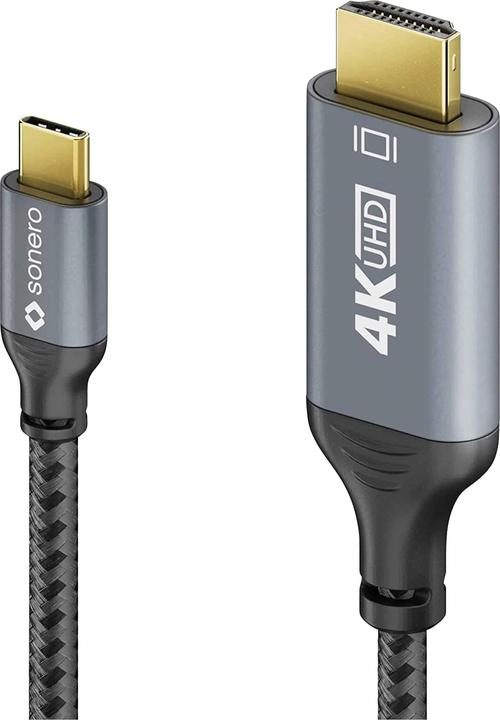 Produktbild Sonero USB C — HDMI (Typ A) (1 m)