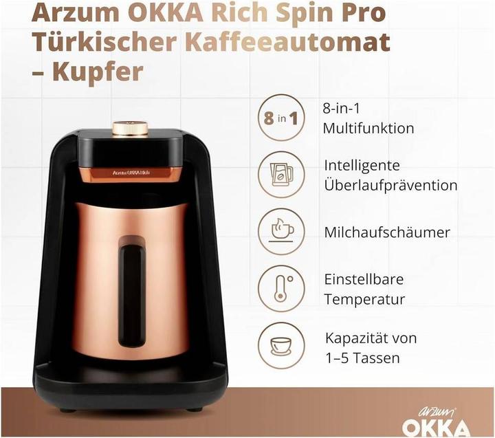 Actual product image Arzum Türkische Kaffeemaschine