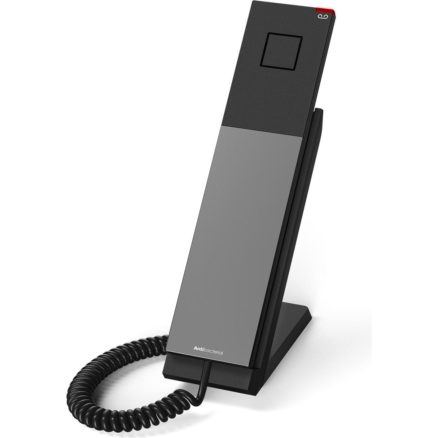 Snom HD300A analoges Hotel-Telefon, Telefon, Schwarz