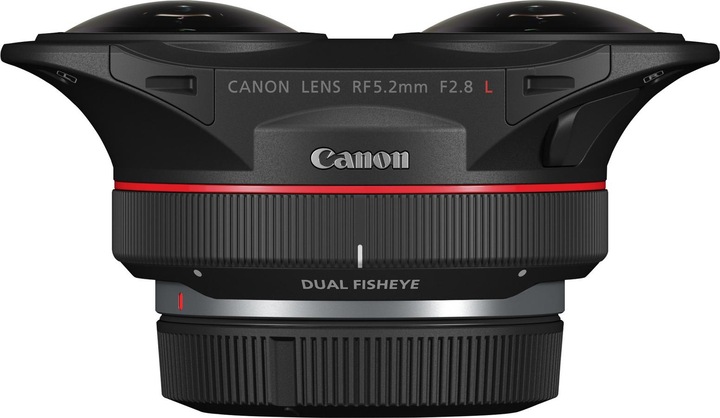 Image du produit Canon RF 5.2mm f/2.8 L (Canon RF, Plein format)