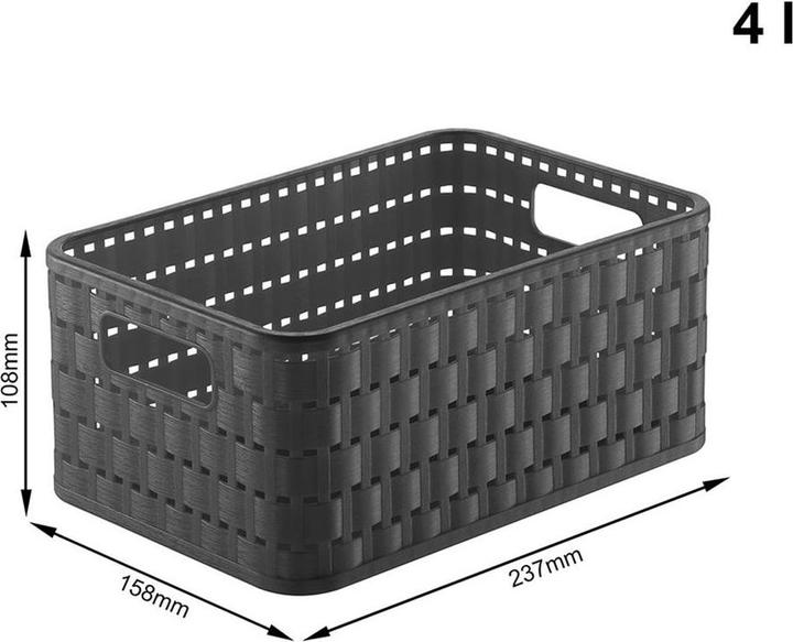 Produktbild Rotho Country (1 x, 24 x 16 x 11 cm)