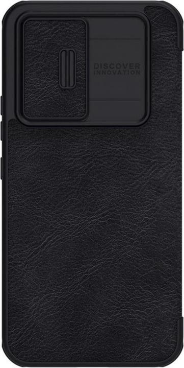 Produktbild Nillkin Qin Leder Pro Hülle für Samsung Galaxy A54 5G Flip Cover Kamera Cover Schwarz (Samsung Galaxy A54 5G)