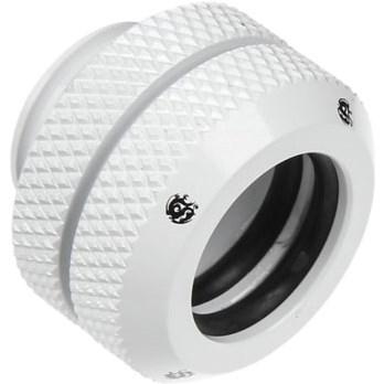 Bitspower Multi-Link Adapter Anschluss gerade G1/4 Zoll AG auf 12mm AD Hardtube, Wasserkühlung Anschluss, Weiss