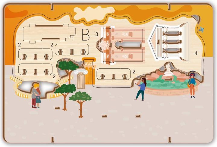 Produktbild Avenir 3D Städte-Bastelset Rom