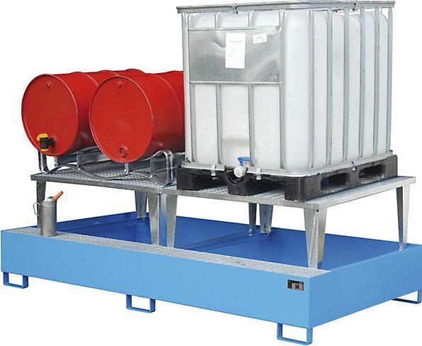 Produktbild kaiserkraft Stahl-Auffangwanne für Tankcontainer