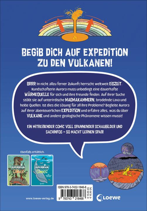 Produktbild Loewe Superbrain-Comics - Abenteuer Vulkane (Deutsch, Jon Chad, 2024)