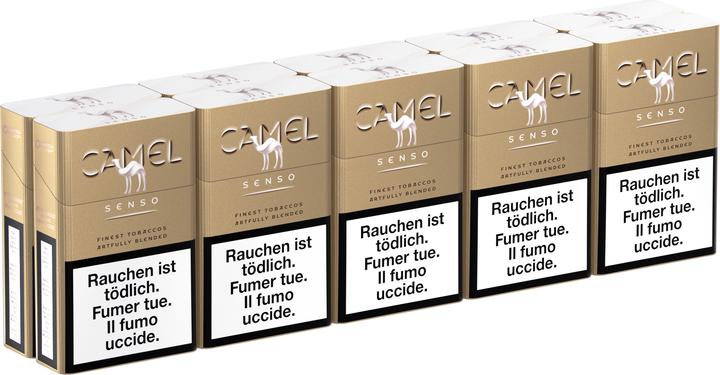 Actual product image Camel Senso Gold Box (10 pcs.)