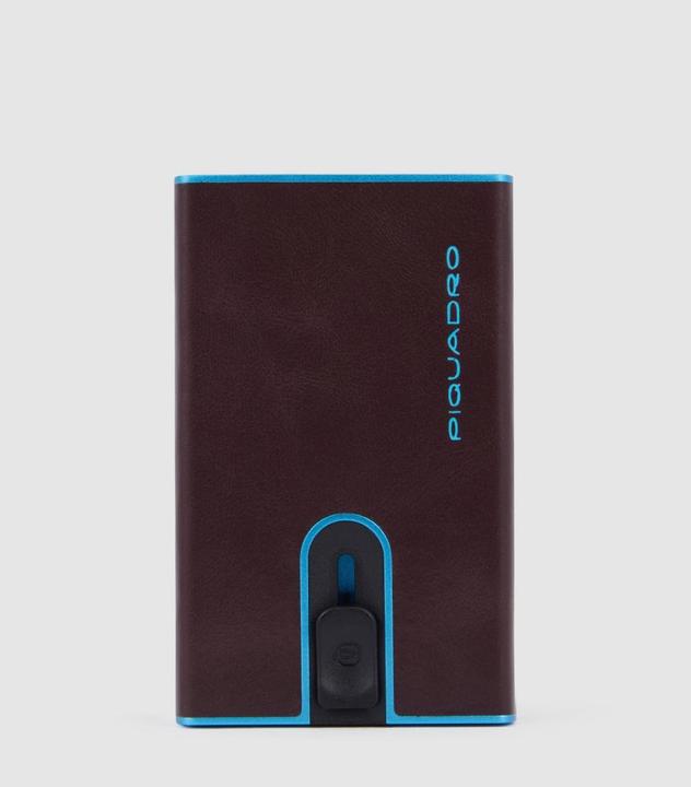 Actual product image Piquadro Blue Square - Compact wallet for banknotes and credit cards