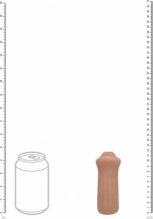 Produktbild Xkin Raw - The Grip - TPE Small Masturbator - 137g - Tan