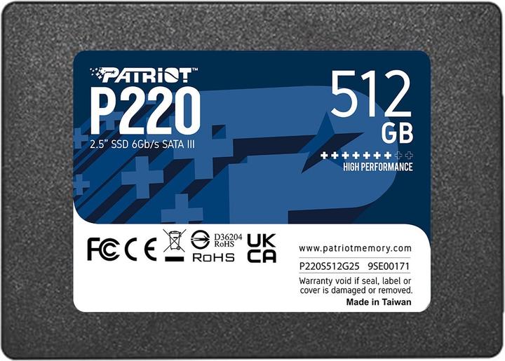 Image du produit Patriot P220 (512 Go, 2.5")