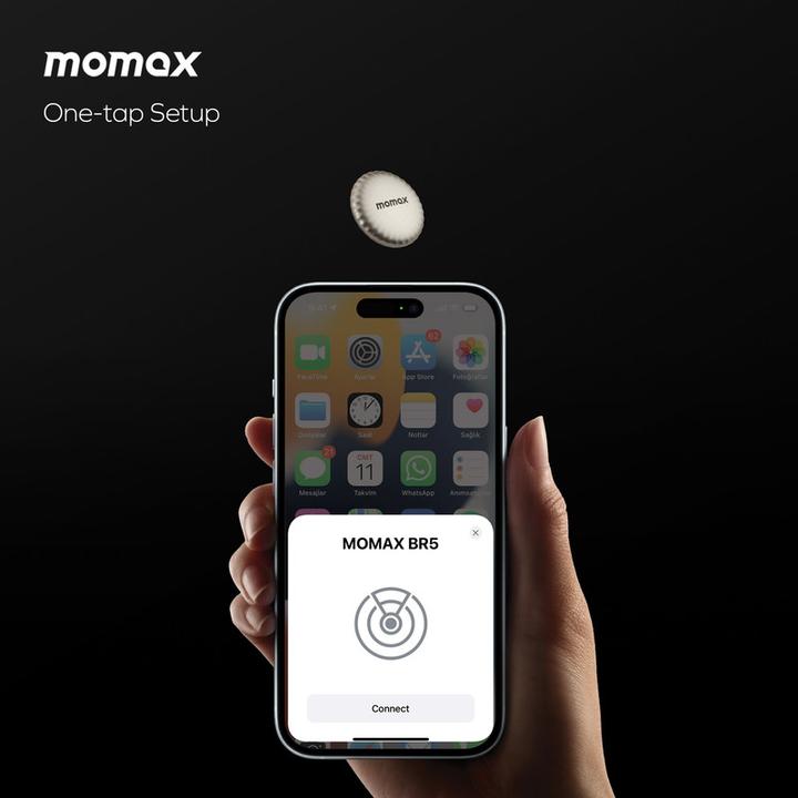 Image du produit Momax PinTag Find My Tracker Titanium