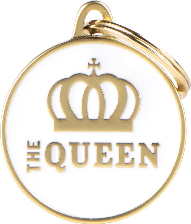 Image du produit Myfamily MyFa tegn charm, the queen, M, hvid