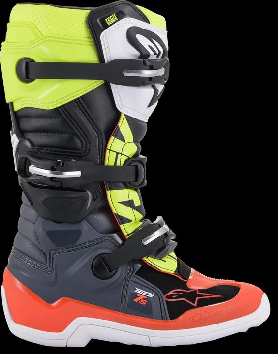 Alpinestars BOOTS TECH 7 S GRY 6/39 (Jungen, 39)