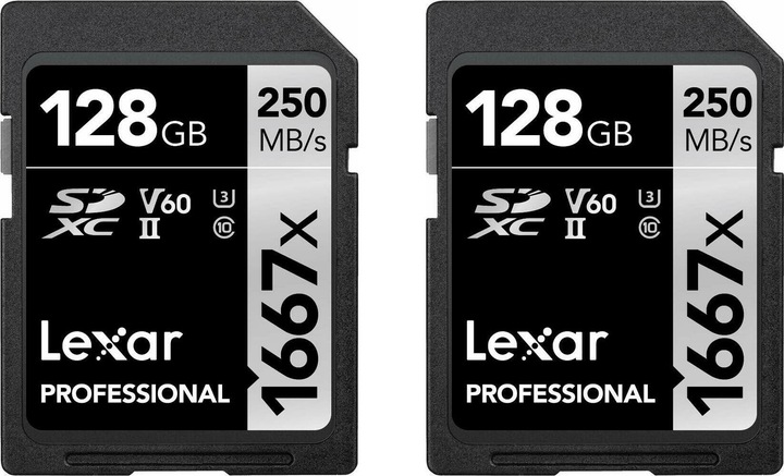 Immagine prodotto Lexar Professional (128 GB, SD, U3, UHS-II)