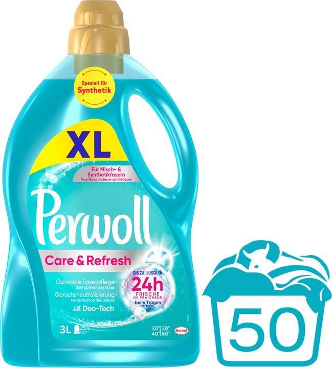 Actual product image Perwoll Care Refresh (50 Washing cycles, Liquid)