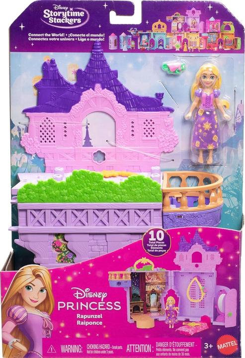 Produktbild Disney Princess Disney Prinzessin Kleine Puppen Rapunzel Stacking Castle