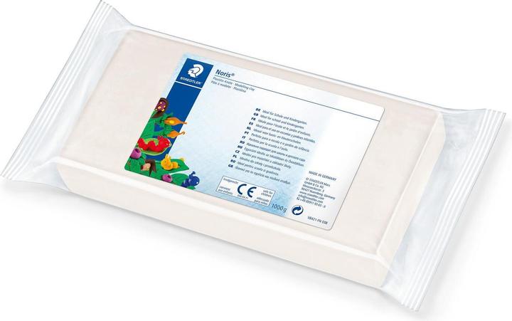 Immagine prodotto Staedtler Argilla da modellare plastilina 1kg bianco Noris