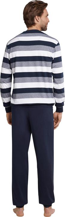 Produktbild Schiesser langer Herren Pyjama / Schlafanzug mit Bündchen (62)