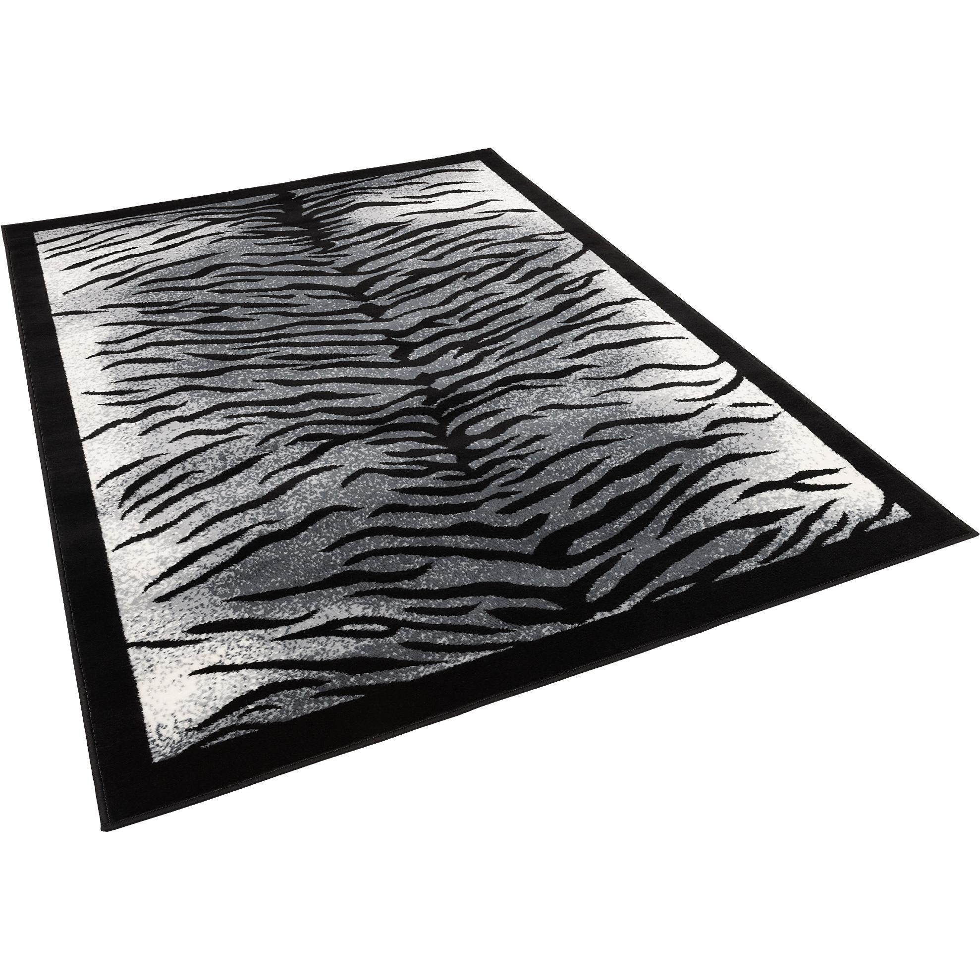 Pergamon, Teppich, Designer Teppich Samba Modern Zebra (120 x 170 cm)