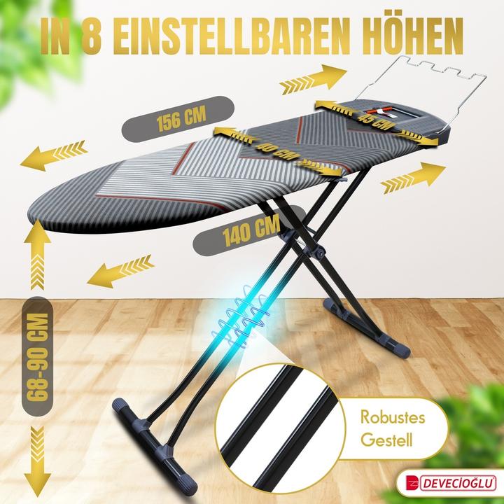 Produktbild Harbinger Bügelbrett (140 x 40 cm)