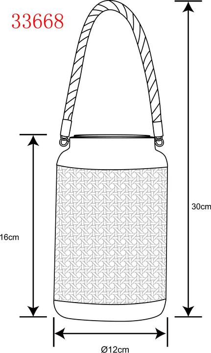 Image du produit Globo Lampe solaire en métal 1xLED (IP44)