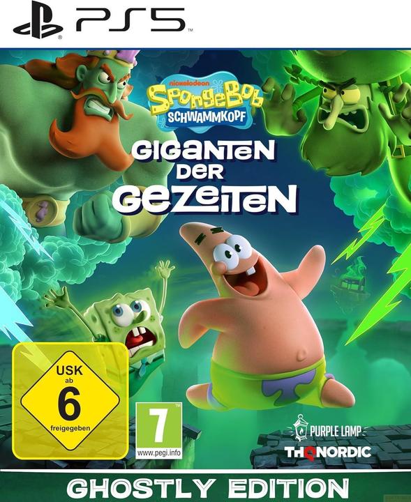 Produktbild THQ SpongeBob - Giganten der Gezeiten PS-5 GHOSTLY Edition streng limitiert (PS5, DE)