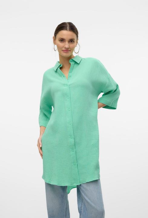 Produktbild Vero Moda VMNATALI 3/4 LONG OVERSHIRT NOOS Hemdblusenkleid (M)