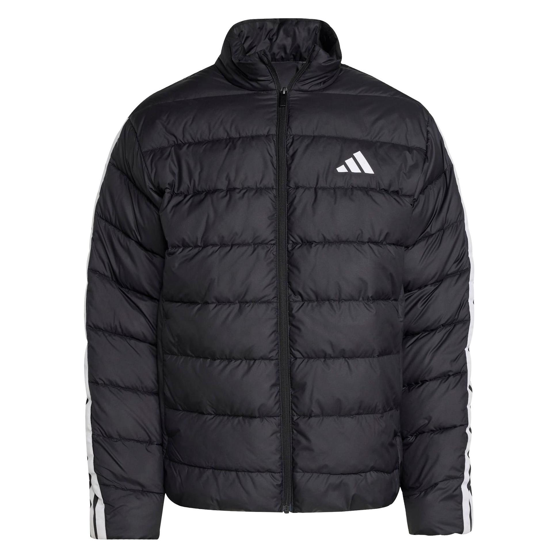 Adidas, Mannen, Hardloopjack, Schwarze Herren-Basics-Jacke (L), Zwart, L