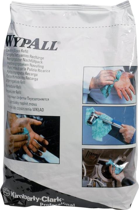 Actual product image Kimberly-Clark Cleaning cloth WYPALL 7776 refill pack 1 bag x 75 sheets (1 pcs.)