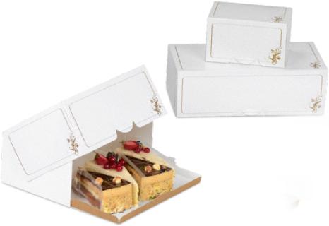 Actual product image miniSchoggi Rectangular box and base, 30.5 x 16.0 x 10.0 cm