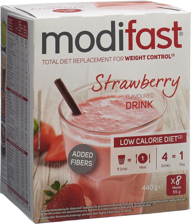 Produktbild Modifast Drink Erdbeere (Erdbeer)