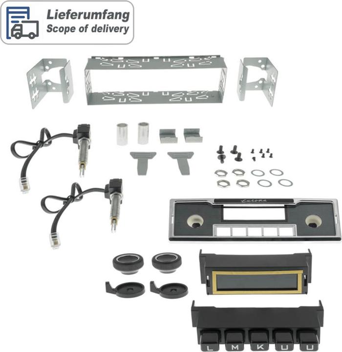 Produktbild Retrosound Design "Europa", "Motor-6" Set mit DAB+, Bluetooth, A2DP, USB