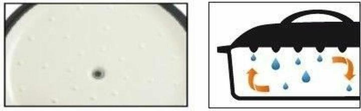 Actual product image GSW Cast iron saucepan 24 cm - 4.0 litres GREY SHADOW (Cast iron)