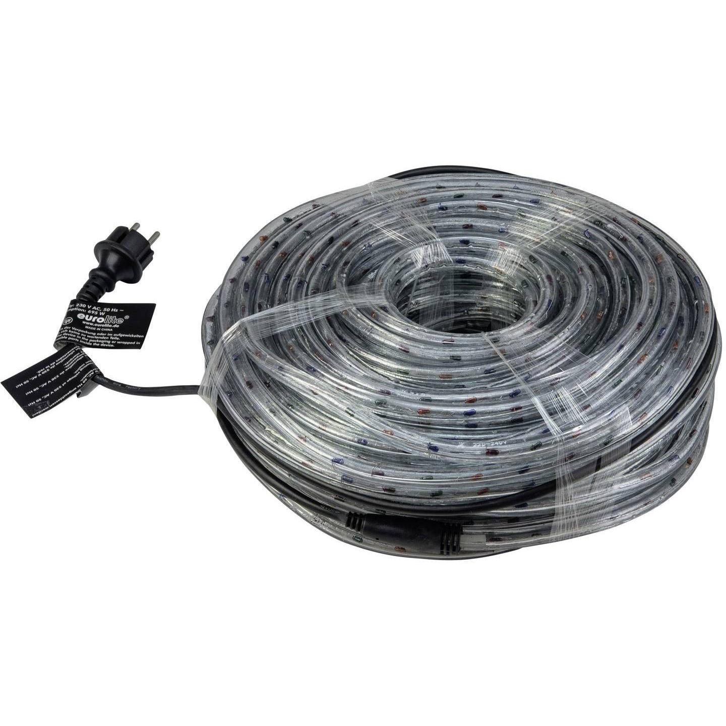 Eurolite, Striscia LED, RUBBERLIGHT RL1-230V multicolore 44m (Multicolore, 4400 cm, Esterno, Interno)