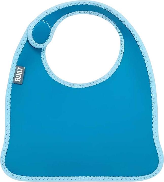 Actual product image Built Mess Mate Dribble Dots Blue 2 pcs. (6 Months)