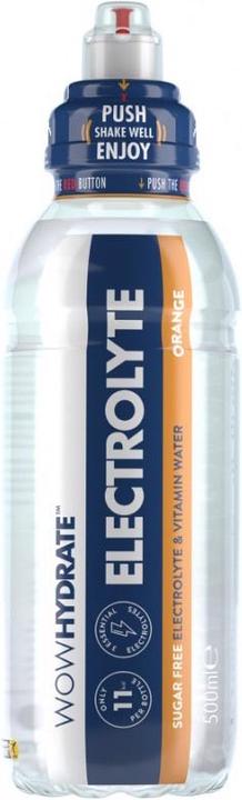 Image du produit Wow Hydrate Eau électrolytique (12 x 500ml) (Orange, 12 x)