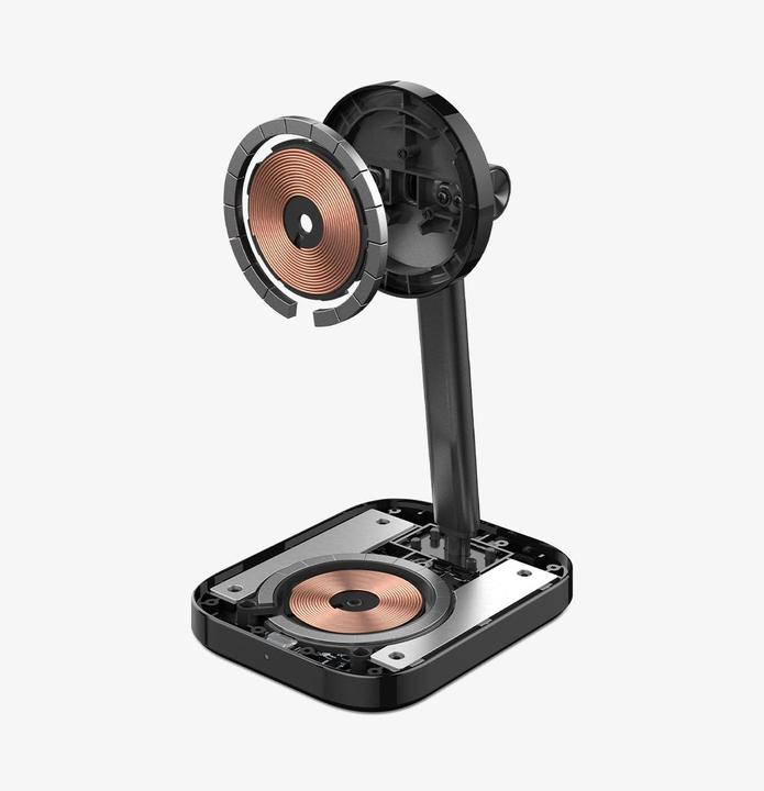 Actual product image Spigen ArcField PF2100 Stand with MagSafe Charger - Black (20 W)