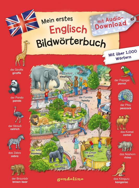 Immagine prodotto Mein erstes Englisch Bildwörterbuch mit Audio-Download (Tedesco, Gioacchino roucchino, 2022)