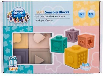 Actual product image Canpol babies soft touch-blocks 12 pcs 79/102