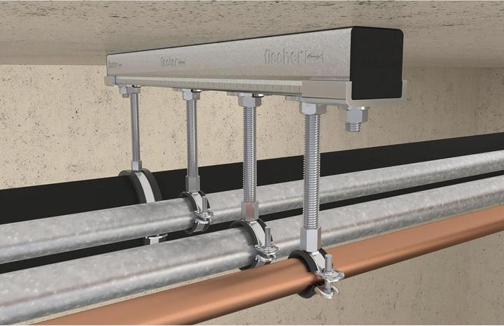 Actual product image Fischer Universal pipe clamp FRS-L 20-24