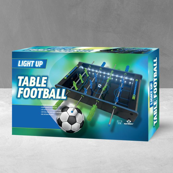Actual product image Thumbs Up Foosball table with LED
