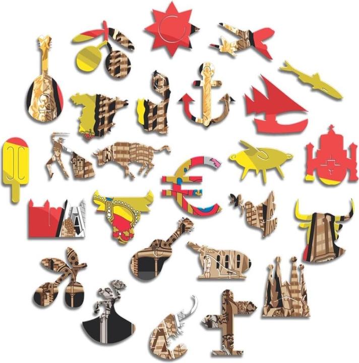 Produktbild Iconic Sagrada Familia - Monument Holz Puzzle Grösse S (150 Teile) (150 Teile)