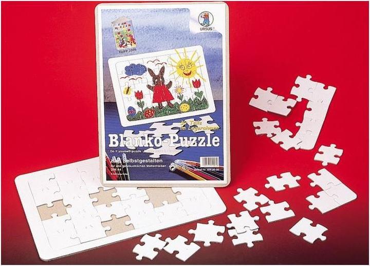 Produktbild Ursus Blanko-Puzzle weiss (72 Teile)