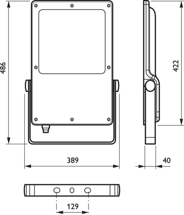 Produktbild Philips LED-Scheinwerfer (21000 lm, IP66)