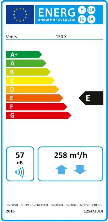 Etichetta energetica Sobremesa Lampada (E27)
