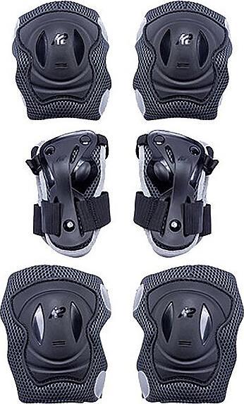 Actual product image K2 Performance Pad Set (M, Wrist protectors, Knee pad, Elbow protectors, Unique specimen)