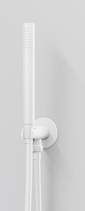 Produktbild Steinberg Serie 100 Handbrausengarnitur, mit integriertem Brauseanschlussbogen, Stabhandbrause
